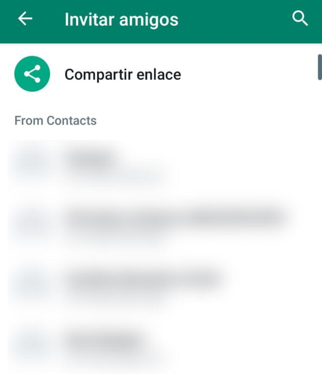 Puedes invitar a que tus amigos se unan a WhatsApp. Foto: La República