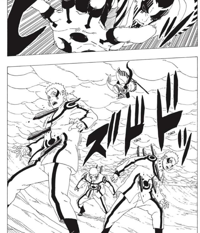 Boruto manga 37 online: Naruto y Sasuke se enfrentan contra Jigen en un espacio tiempo diferente
