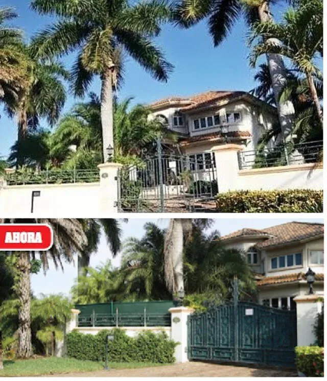 Fernando Colunga cubrió la verja de la entrada principal de su mansión. Foto: TVyNotas