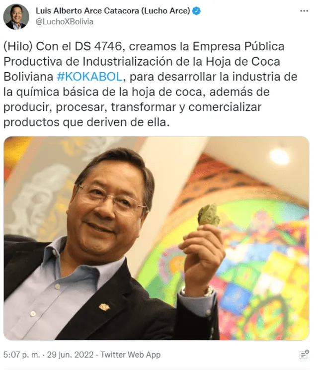 Pasta dental hecha de coca: la novedosa apuesta industrial del Gobierno boliviano