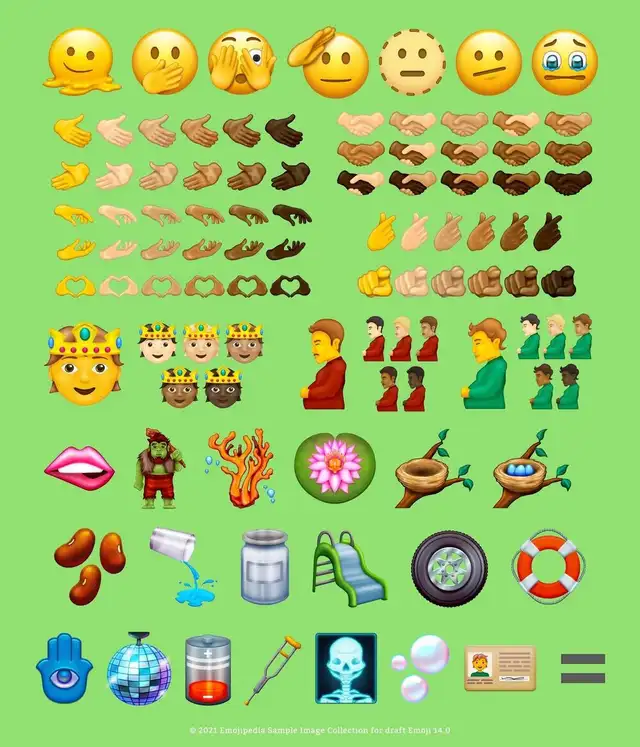 Emojis que llegarán en septiembre
