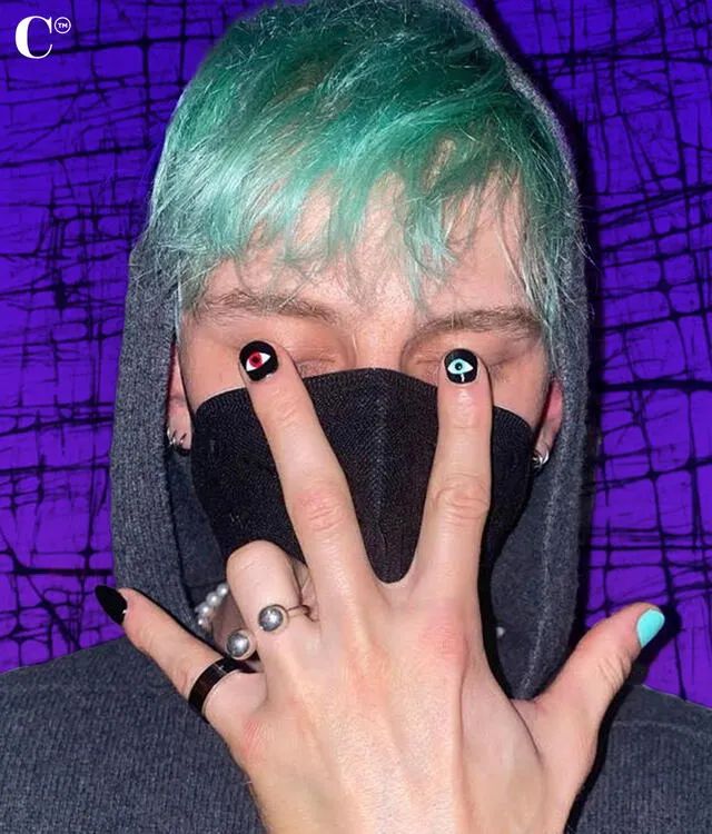 La marca de esmalte de uñas de MGK es unisex. Foto: Instagram/Machine Gun Kelly