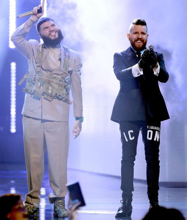 Farruko en Premios Lo Nuestro. Foto: Instagram de Farruko