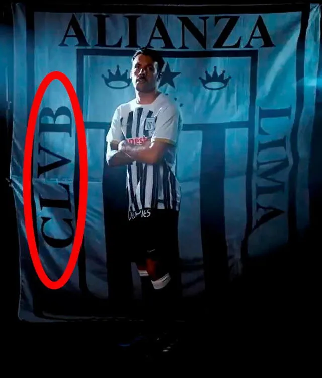 Imagen de una parte de la presentacin de Sebastin Rodrguez. Foto: captura Alianza Lima 