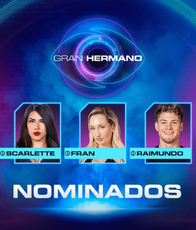   List of nominees in 'Big Brother Chile'.  Photo: Instagram/Big Brother Chile   