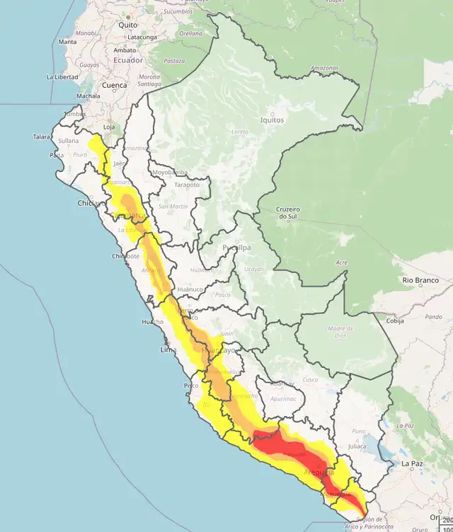 Senamhi recomienda evitar la exposición directa al sol y utilizar protección adecuada en las regiones con la alerta vigente. Foto: Senamhi.   