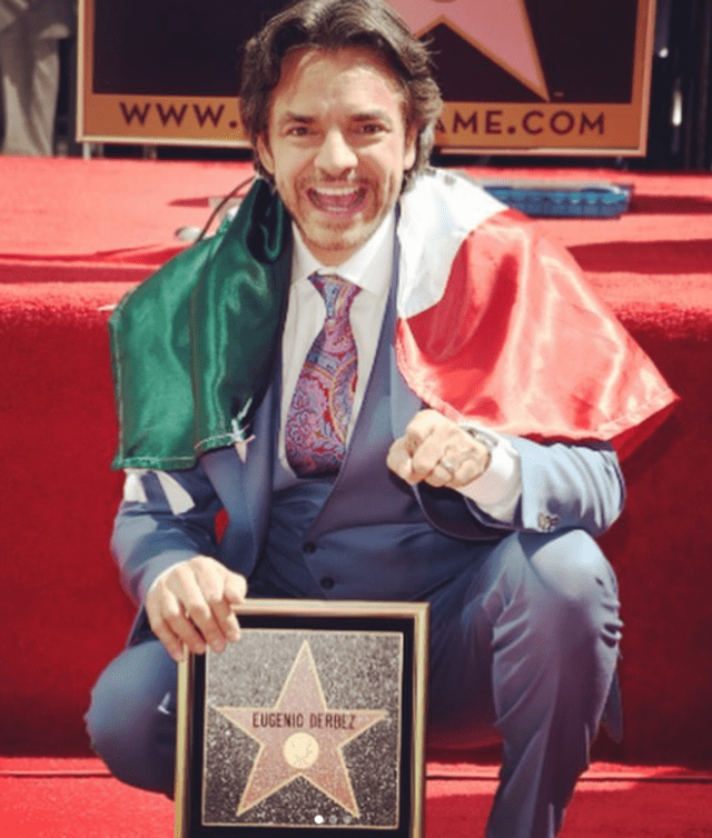 Eugenio Derbez tiene su estrella en el Paseo de la Fama en Hollywood