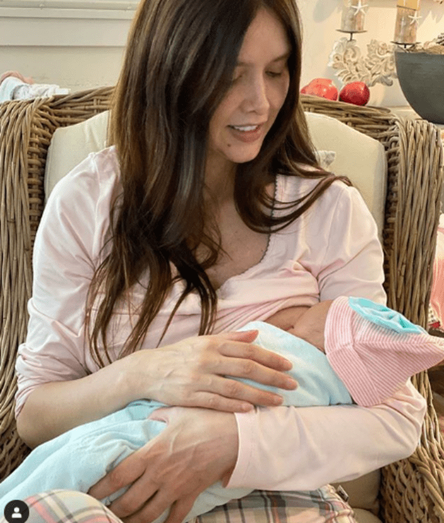 Marlene Favela y George Seely tienen una hija de 7 meses de nacida. Foto: Instagram