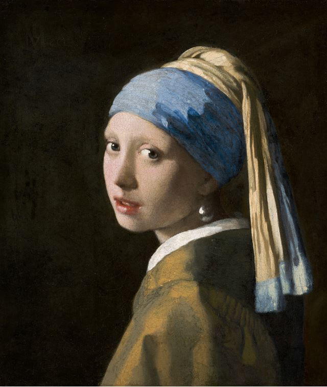 La joven de la perla Johannes Vermeer