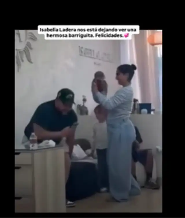  Isabella Ladera, pareja de Hugo García, en Miami. Foto: captura TikTok 