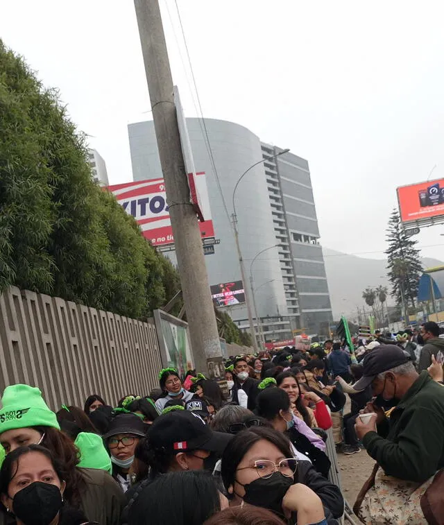 Kim Hyun Joong: así se ve la fila del concierto en Lima. Foto: difusión