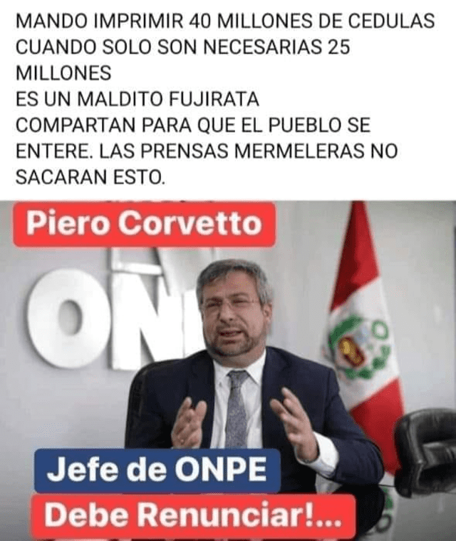 Fuente: Grupo público de Facebook Yo Apoyo al Juez C. Carhuancho Y Fiscales D.PÉREZ y Vela.