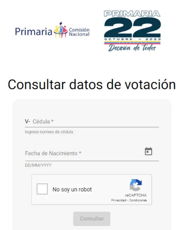 Elección Primaria en Venezuela 2023: consulta AQUÍ tu local de votación | dónde votar en las primarias | oposición