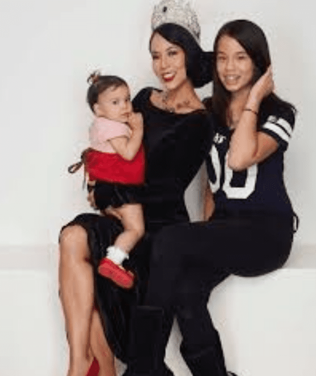 Patty Wong y sus hijas | Foto: Difusión