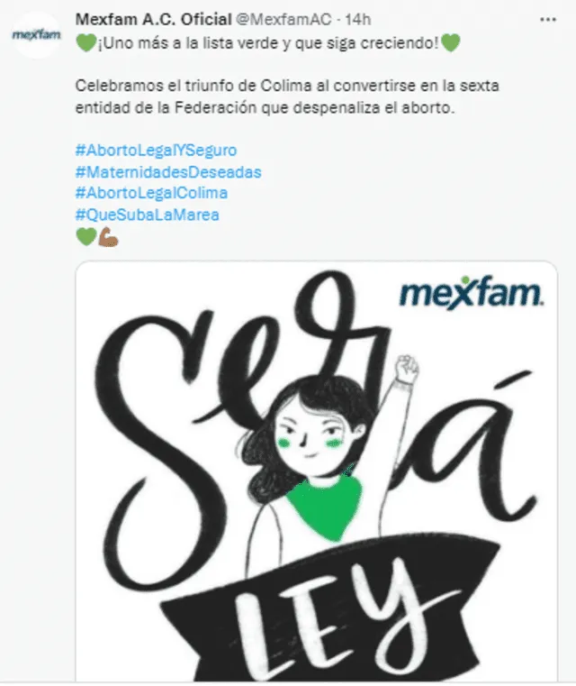 Colima se convierte en el sexto estado mexicano en avalar la despenalización del aborto