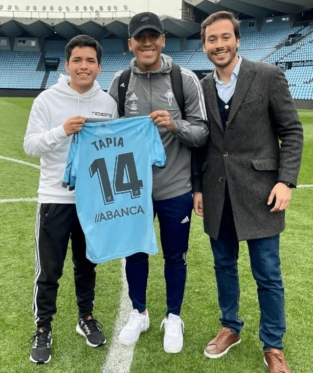 Renato Tapia junto con Sebastián Ortiz. Foto: Instagram. 