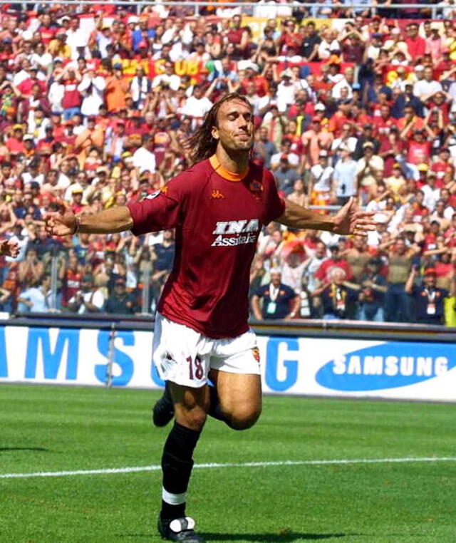 Gabriel Batistuta tuvo un exitoso paso por el fútbol europeo, sobre todo el italiano.