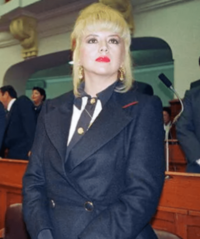  Susy Díaz fue congresista en el año 1995. Foto: Exitosa   