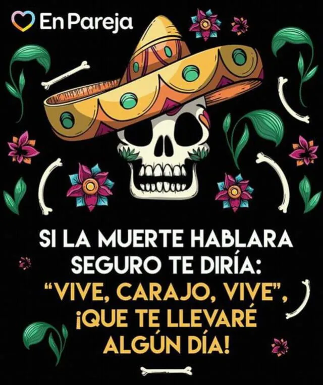 Día de Muertos | Imágenes del Día de Muertos para enviar por Whatsapp | cuándo es día de muertos | México | imágenes de feliz día de muertos | cómo se celebra día de muertos | imágenes de día de muertos con frases | mensaje de día de muertos