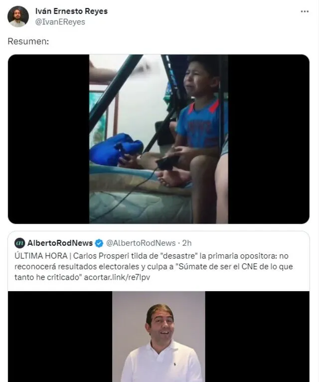 Carlos Prosperi fue la figura más criticada durante la jornada. Foto: X   