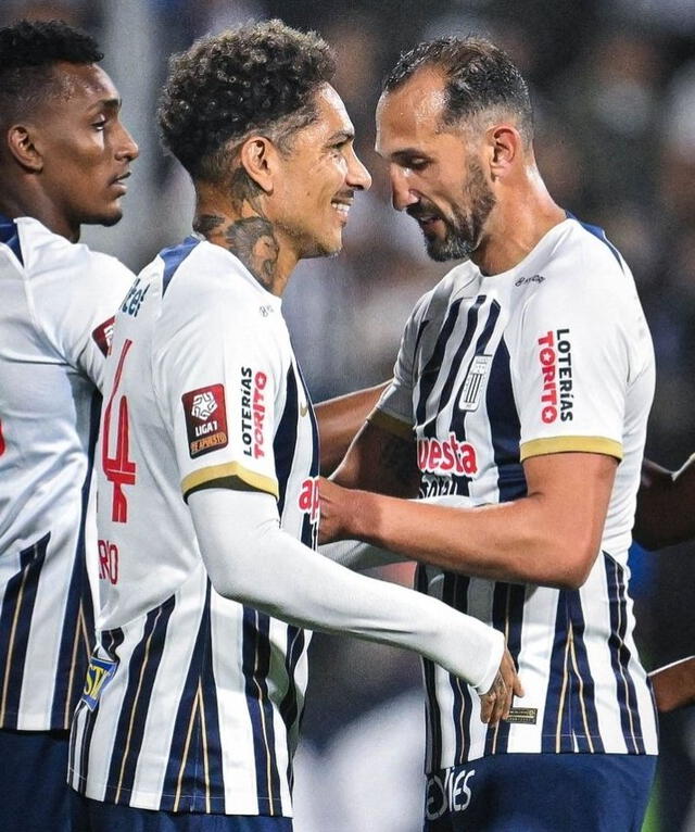 Paolo Guerrero ingresó al minuto 71 del partido entre Alianza Lima vs Carlos A. Mannucci en Matute. Foto: difusión   