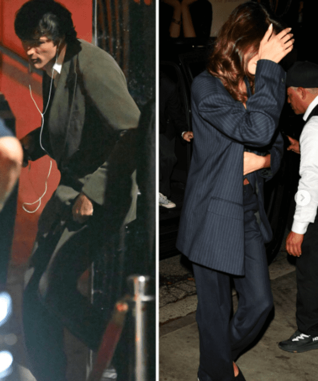 No se sabe si Gerber habló con Elordi durante la fiesta.  