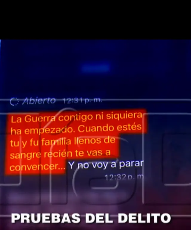  Mensaje expuesto por Christian Rodríguez. Foto: captura/ATV   
