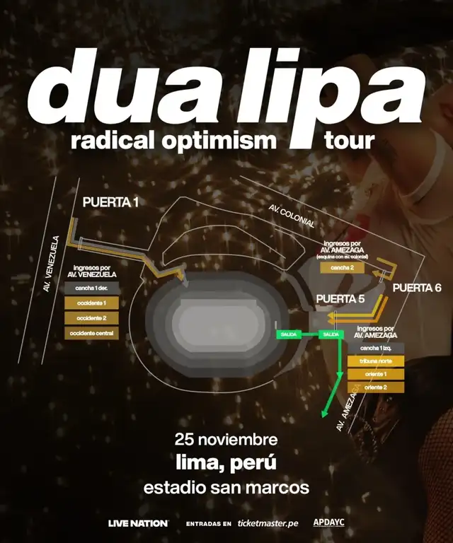 Puertas de acceso. Foto: Instagram Puertas de acceso. Foto: Instagram