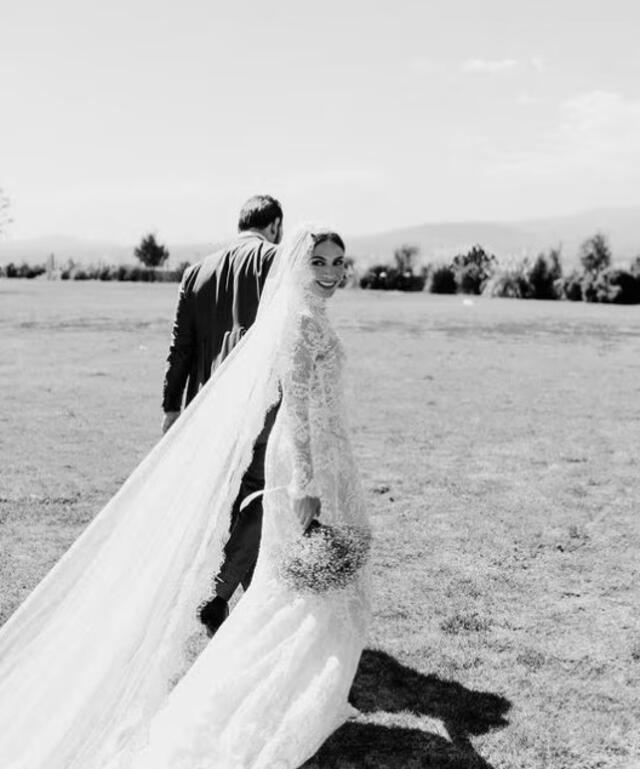 La boda de Ana Brenda Contreras se celebró en Ciudad de Hidalgo. Foto: Instagram | Zacarías Melhem