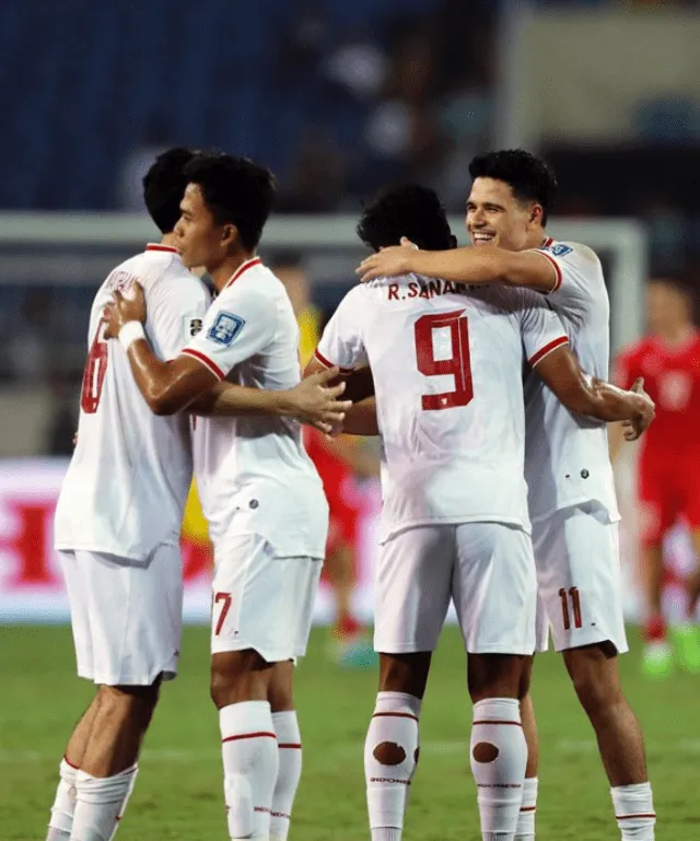 Indonesia ocupa el puesto 134 en el ranking FIFA. Foto: X/Indonesia.   
