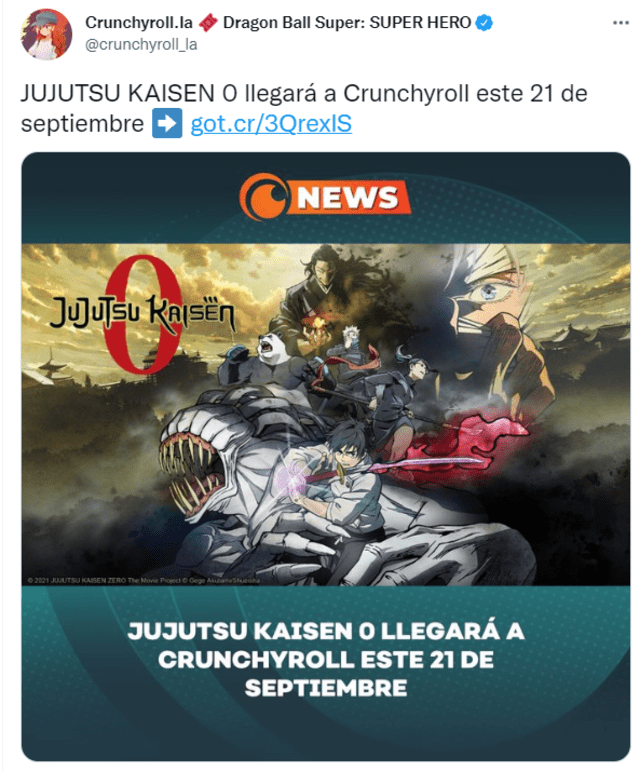 "Jujutsu Kaisen 0"