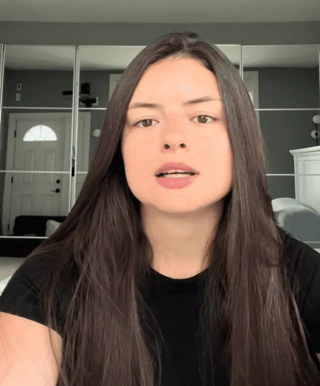 La usuaria colombiana relató en TikTok que su trámite de la Green Card demoró más de lo indicado por un error. Foto: TikTok.    