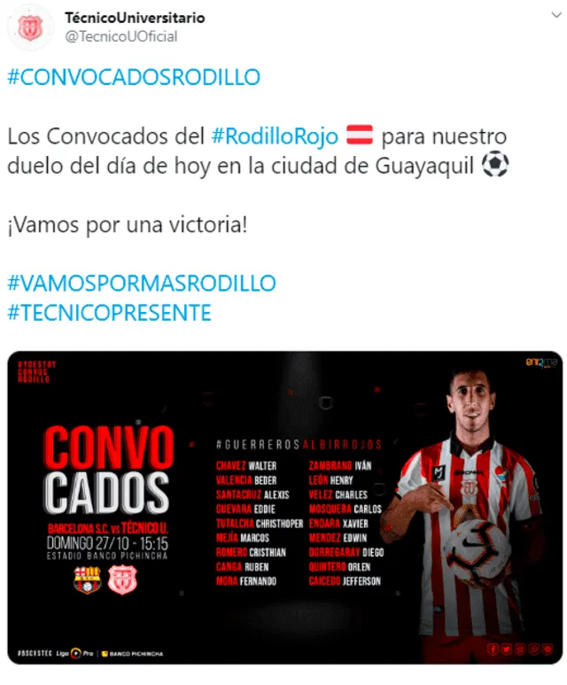 Barcelona SC vs. Técnico Universitario EN VIVO por la Liga Pro de Ecuador