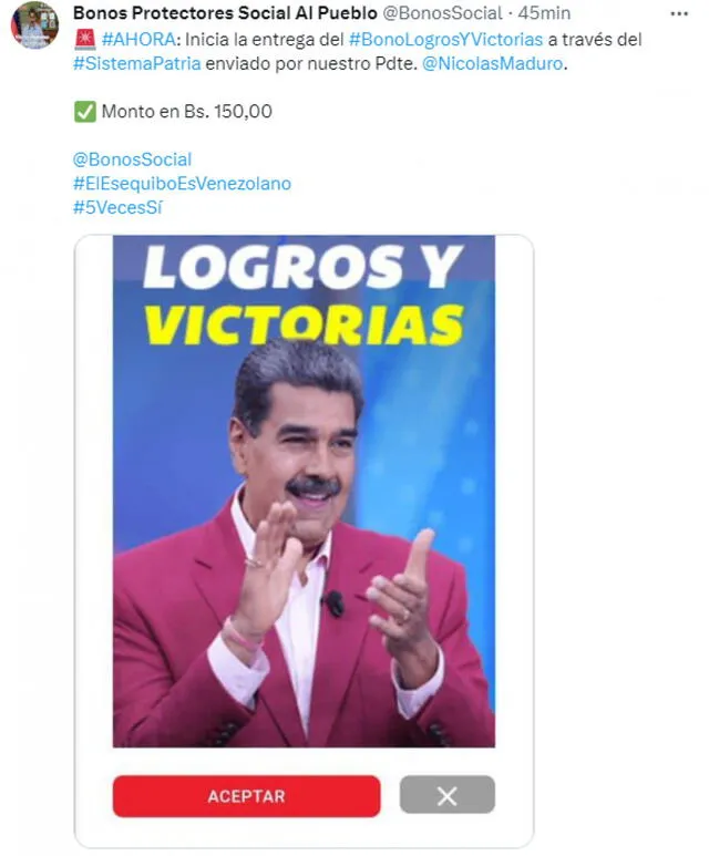 Segundo Bono Especial: revisa el cronograma con las fechas de pago del subsidio en 2023 | que bono está llegando hoy 2023 | bono anunciado por Nicolás Maduro hoy | bono de Guerra