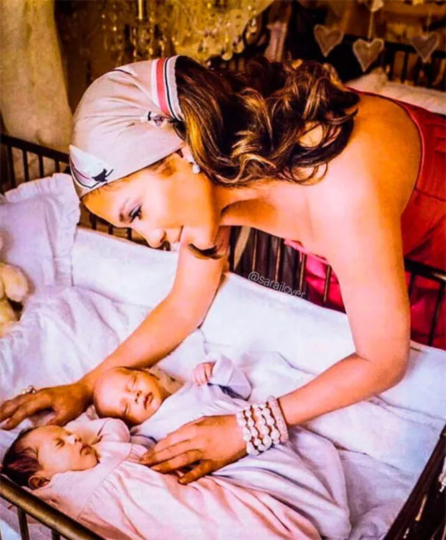 Jennifer López y la foto inédita de sus pequeños hijos. Foto: Instagram