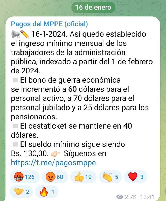 ¿Cómo quedó el salario mínimo y el pago para pensionados en Venezuela 2024? | Aumento salario mínimo | gaceta oficial aumento salarial 2024 | salario mínimo Venezuela | Nicolás Maduro