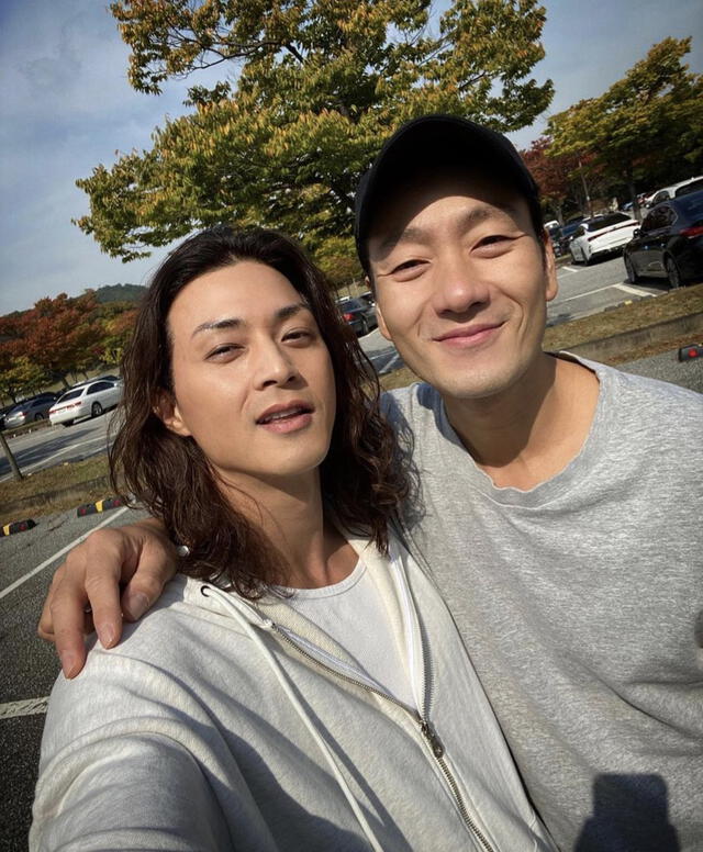 Kim Ji Hoon y Park Hae Soo. Foto: Instagram