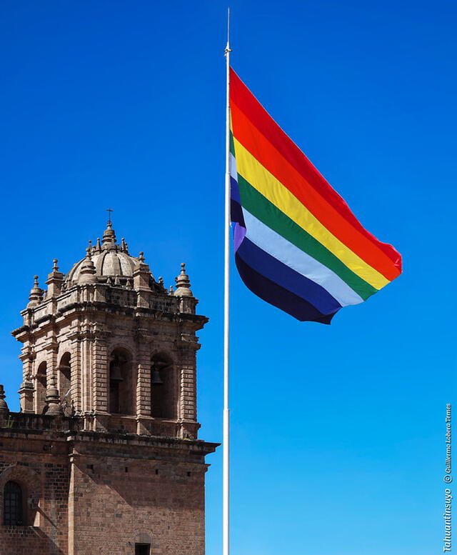 Bandera del Tahuantinsuyo. Foto: difusión