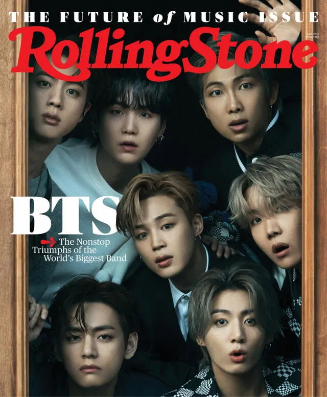 BTS, Jin, Rolling Stone
