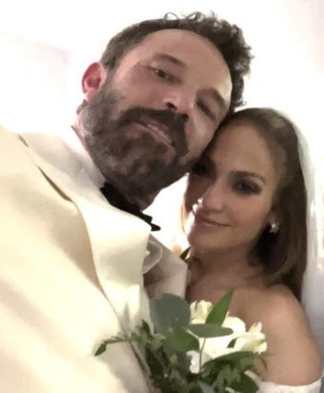Primeras fotografías de la boda de Jennifer Lopez y Ben Affleck