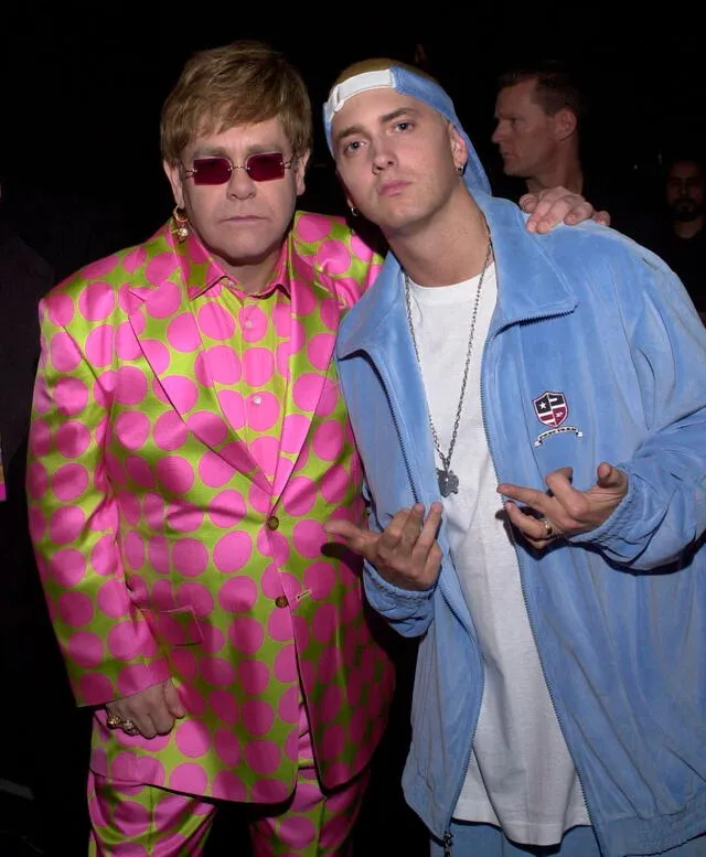 Eminem, y Elton John.