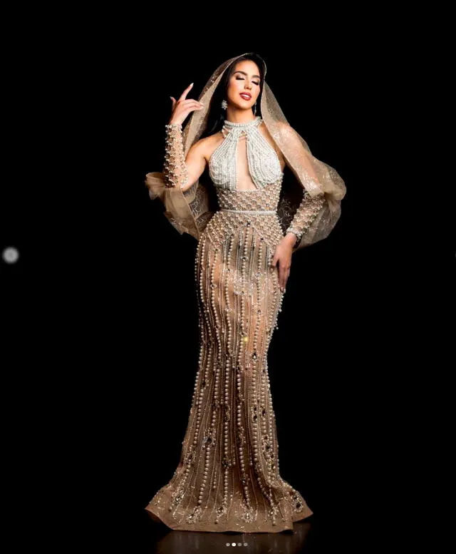  Miss Táchira en el top 5 de mejores vestidos. Foto: composición LR/ Miss Venezuela/Instagram   