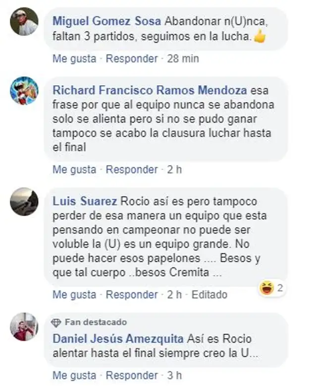 Facebook de Rocío Miranda