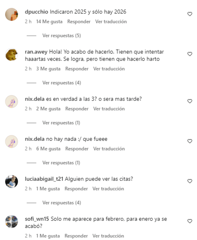  Comentarios de los usuarios en la página de la Embajada. Foto: captura de pantalla de Instagram 