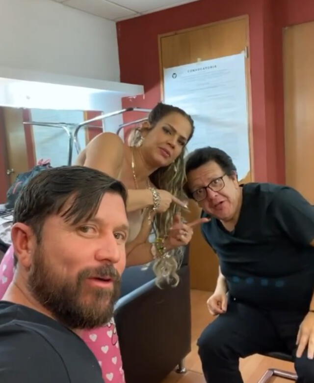 Andrés Arreola junto a Niurka Marcos. Foto: Instagram