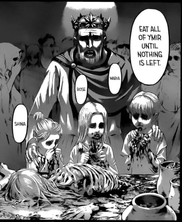 Cuáles son los titanes de Shingeki no Kyojin?