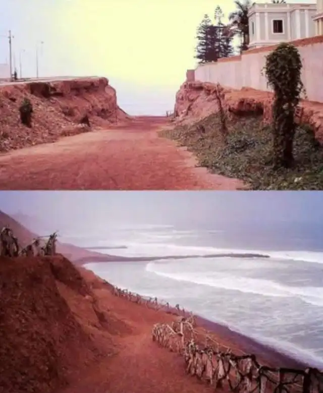 Fotografías de las bajadas Marbella y Sucre difundidas en redes sociales