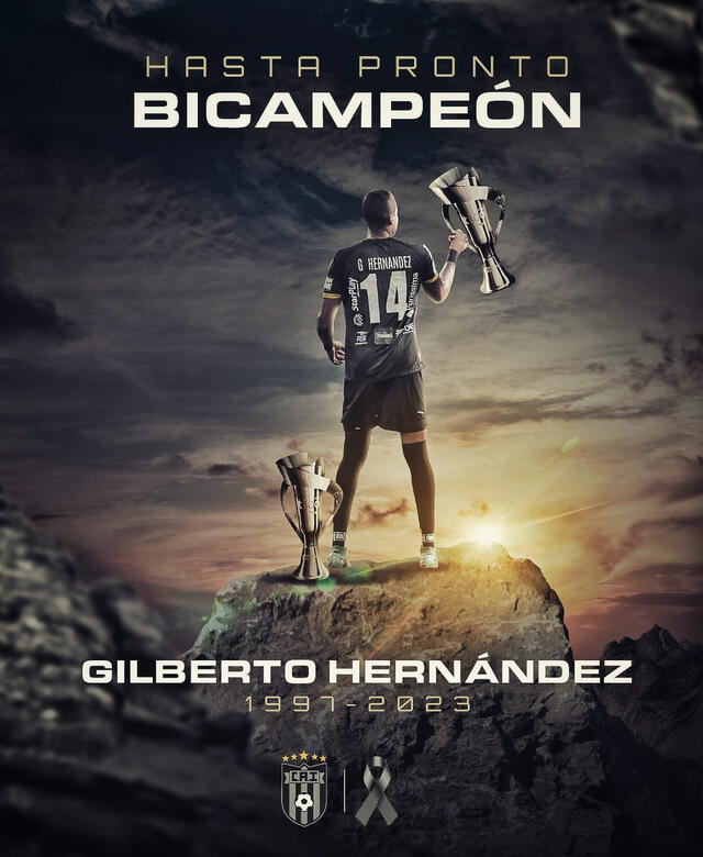 El club del defensa también le dedicó una sentida despedida en redes sociales. Foto: CAI Panamá El club del defensa también le dedicó una sentida despedida en redes sociales. Foto: CAI Panamá