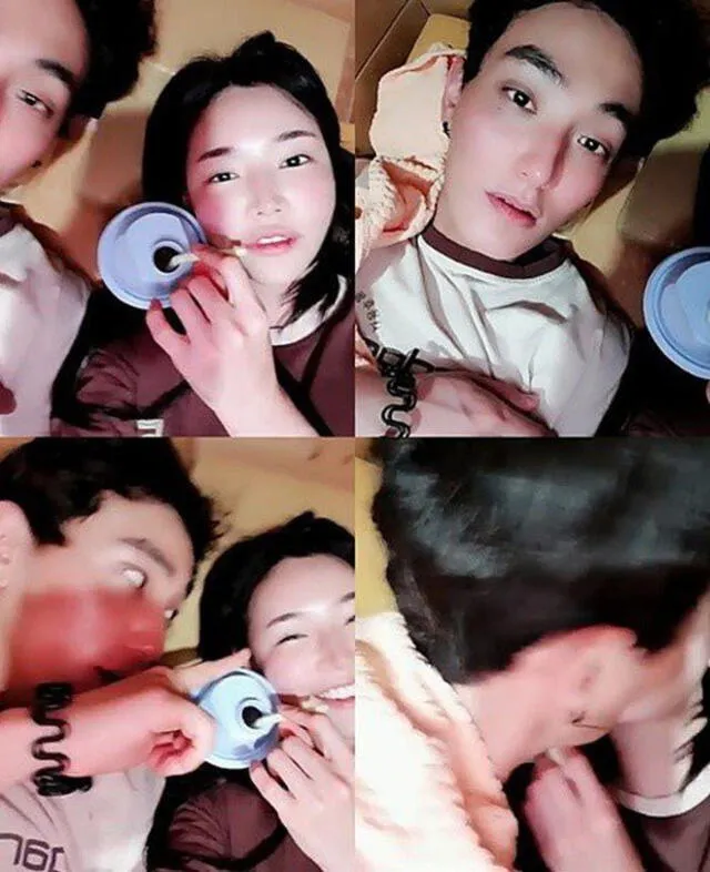 Publicación en Instagram de la modelo Woo Joo Ahn insinuando que tenía una relación con Kangtan. Agosto 2019.