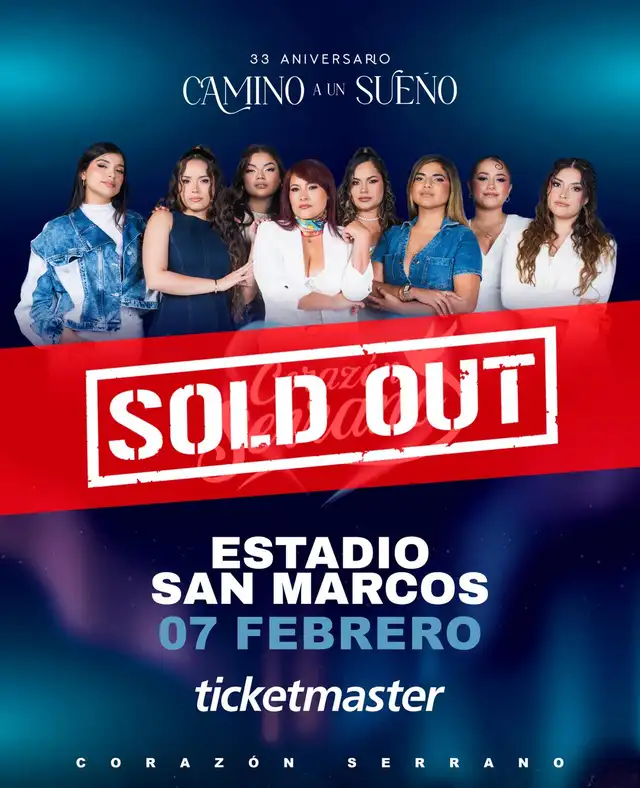 Corazón Serrano celebrará sus 33 años con local lleno. Foto: Facebook Corazón Serrano celebrará sus 33 años con local lleno. Foto: Facebook